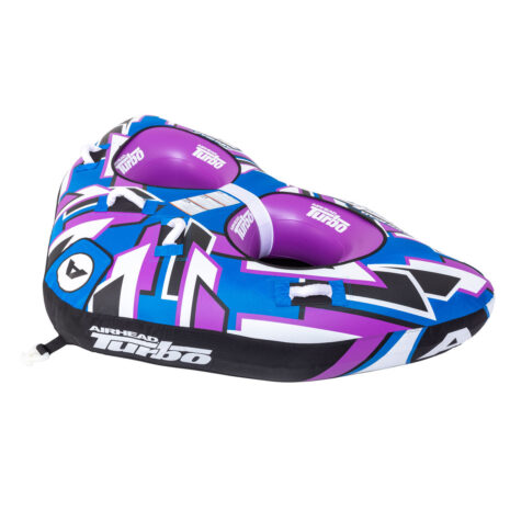 Airhead Turbo Blast 2 | 2 Rider Towable Tube for Boating — Gallery Airhead Turbo Blast 2 | 2 Rider Towable Tube for Boating official gallery image