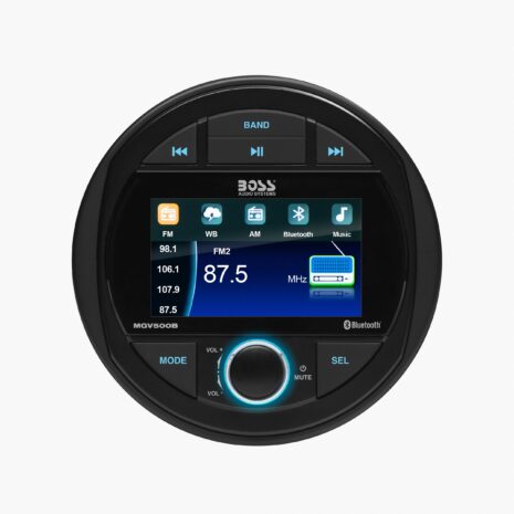 BOSS Audio MGV500B Marine Gauge Receiver with 3-inch Display — Gallery BOSS Audio MGV500B Marine Gauge Receiver with 3-inch Display official gallery image