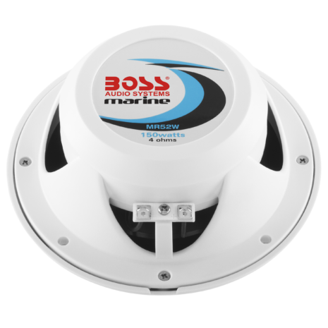 BOSS Audio MR52W 5.25-inch White Marine Speakers — Gallery BOSS Audio MR52W 5.25-inch White Marine Speakers official gallery image