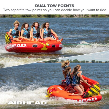 Airhead Great Big MableĀ® | 1-4 Rider Towable Tube for Boating ā Gallery Airhead Great Big MableĀ® | 1-4 Rider Towable Tube for Boating official gallery image