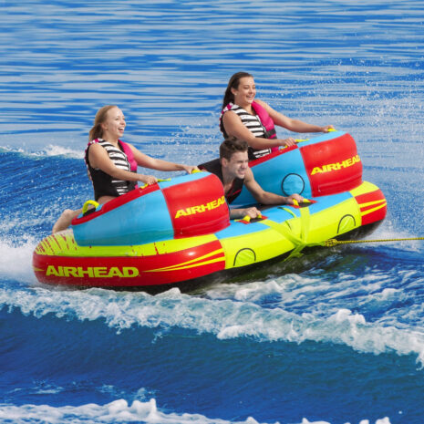 Airhead Challenger | 1-3 Rider Towable Tube for Boating — Gallery Airhead Challenger | 1-3 Rider Towable Tube for Boating official gallery image