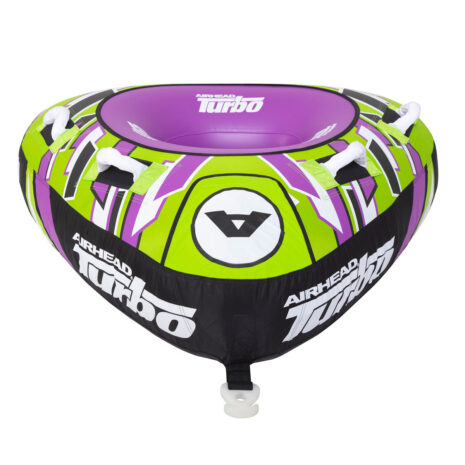 Airhead Turbo Blast | 1 Rider Towable Tube for Boating — Gallery Airhead Turbo Blast | 1 Rider Towable Tube for Boating official gallery image