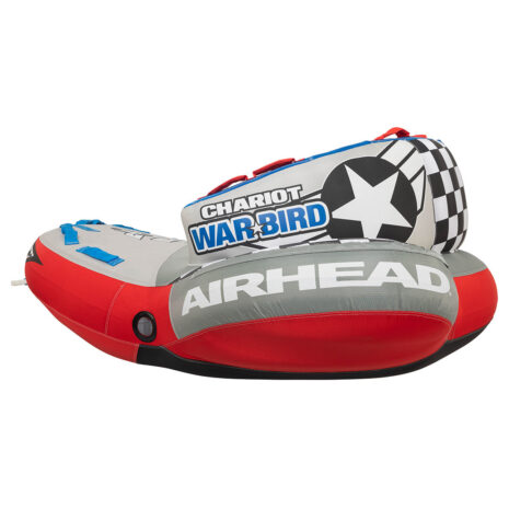 Airhead Chariot Warbird 3 | 1-3 Rider Towable Tube for Boating — Gallery Airhead Chariot Warbird 3 | 1-3 Rider Towable Tube for Boating official gallery image