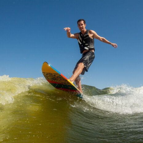 Airhead Fraction | Surf-Style Wakesurf Board — Gallery Airhead Fraction | Surf-Style Wakesurf Board official gallery image