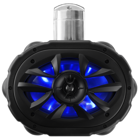 BOSS Audio MRWT69RGB 6x9-inch RGB Marine Wake Tower Speaker — Gallery BOSS Audio MRWT69RGB 6x9-inch RGB Marine Wake Tower Speaker official gallery image