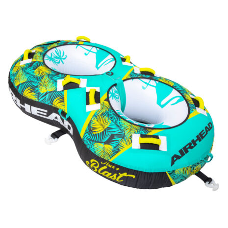 Airhead Blast 2 | 1-2 Rider Towable Tube for Boating — Gallery Airhead Blast 2 | 1-2 Rider Towable Tube for Boating official gallery image
