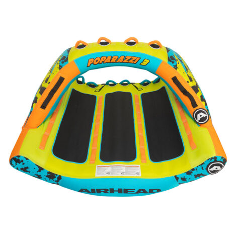 Airhead Poparazzi 3 | 1-3 Rider Towable Tube for Boating — Gallery Airhead Poparazzi 3 | 1-3 Rider Towable Tube for Boating official gallery image