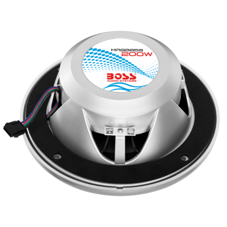 BOSS Audio MRGB65S 6.5-inch RGB Marine Speakers — Gallery BOSS Audio MRGB65S 6.5-inch RGB Marine Speakers official gallery image