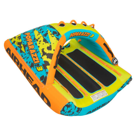 Airhead Poparazzi 3 | 1-3 Rider Towable Tube for Boating — Gallery Airhead Poparazzi 3 | 1-3 Rider Towable Tube for Boating official gallery image