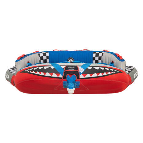 Airhead Chariot Warbird 3 | 1-3 Rider Towable Tube for Boating — Gallery Airhead Chariot Warbird 3 | 1-3 Rider Towable Tube for Boating official gallery image