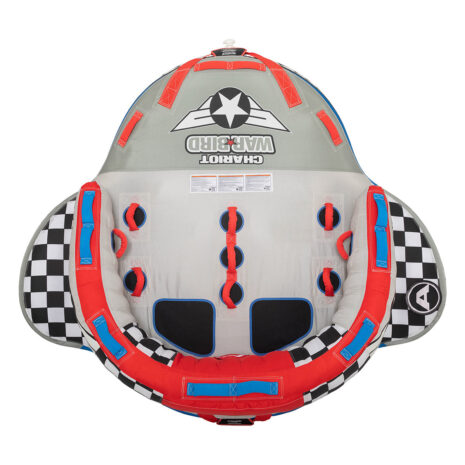 Airhead Chariot Warbird 2 | 1-2 Rider Towable Tube for Boating — Gallery Airhead Chariot Warbird 2 | 1-2 Rider Towable Tube for Boating official gallery image