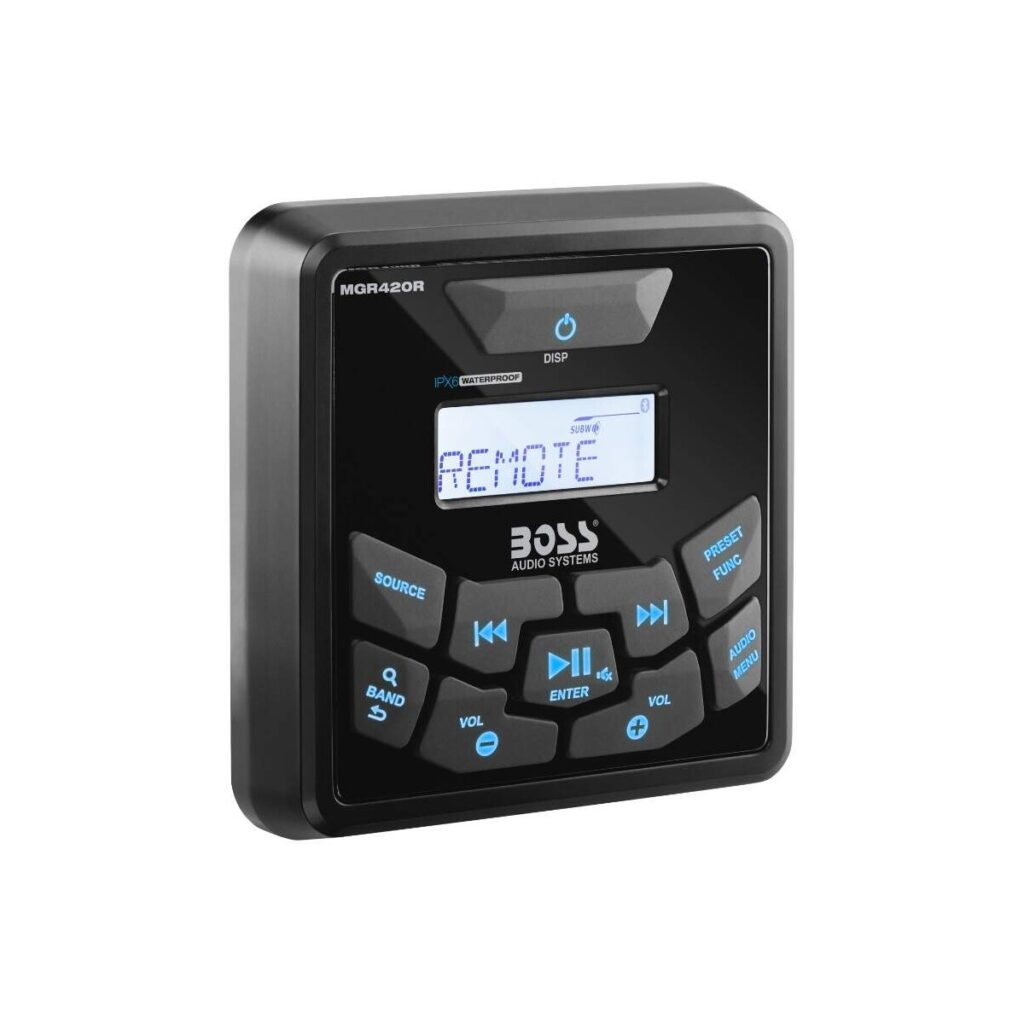 BOSS Audio MGR420R Wired Marine Remote Control 2 BOSS Audio MGR420R Wired Marine Remote Control gallery 02