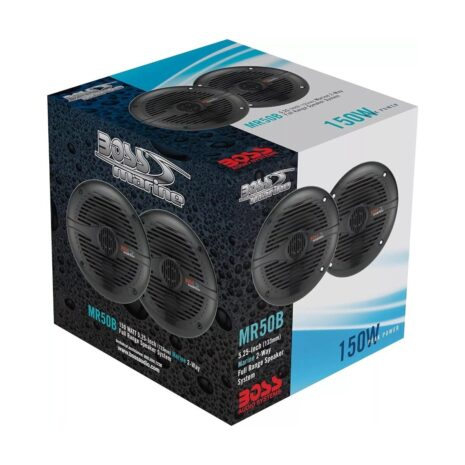 BOSS Audio MR50B 5.25-Inch Black Marine Speakers - Gallery 05 BOSS Audio MR50B 5.25-Inch Black Marine Speakers gallery 05