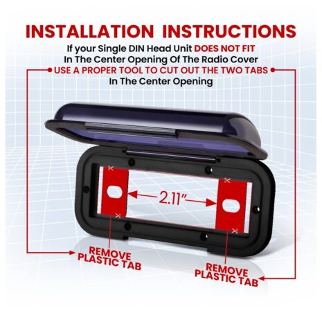 BOSS Audio MRC5 Universal Marine Radio Cover - Gallery 05 BOSS Audio MRC5 Universal Marine Radio Cover gallery 05