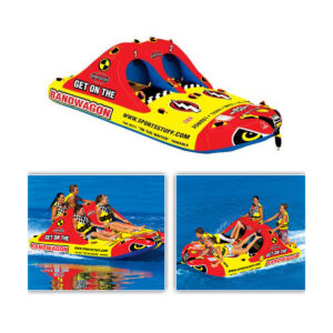 SportsStuff Bandwagon 2+2 4-Rider Towable Tube hero