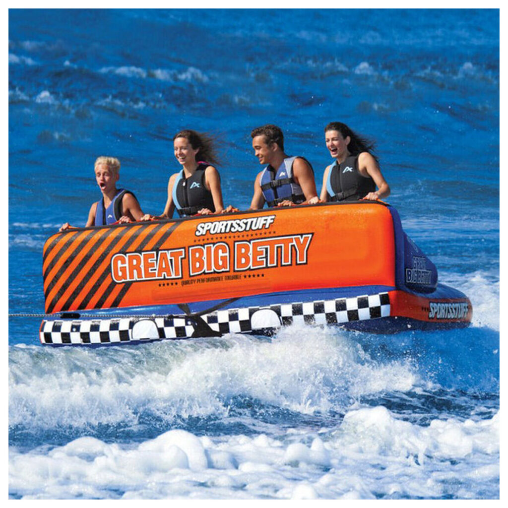 SportsStuff Great Big Betty 4-Rider Towable Tube 1 SportsStuff Great Big Betty 4-Rider Towable Tube gallery 01