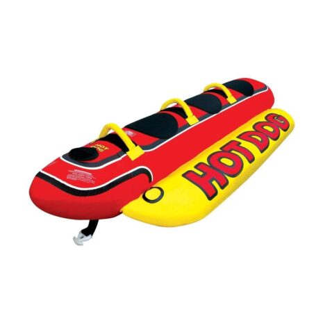 Airhead Hot Dog 3-Rider Towable Tube - Hero Airhead Hot Dog 3-Rider Towable Tube hero