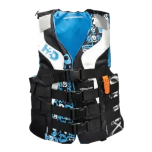 H2O Dynamix 3-Buckle Youth PFD - Blue hero