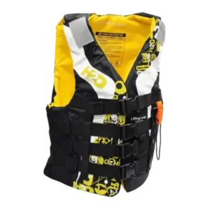 H2O Dynamix 3-Buckle Youth PFD - Yellow hero