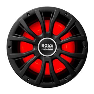 BOSS Audio MRGB10B 10-Inch 800W RGB Marine Subwoofer - Black hero