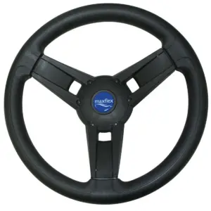 Pretech Maxflex Oxnard MF34521 black marine steering wheel