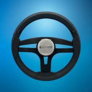 Gussi Italia Badia 350 mm black marine steering wheel