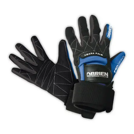 O’Brien Pro Skin Full Waterski Gloves – Official Product Image O’Brien Pro Skin full-finger waterski gloves