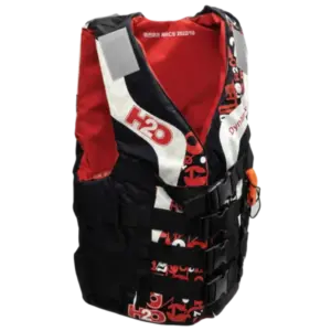 H2O Dynamix 4-Buckle Nylon PFD - Red product image