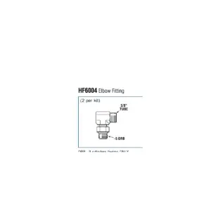 SeaStar HF6004 -5 ORB 90-Degree Elbow Fitting Kit - 2 Pack