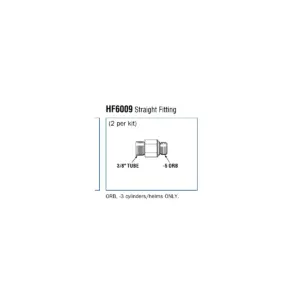 SeaStar HF6009 -5 ORB Straight Fitting Kit - 2 Pack