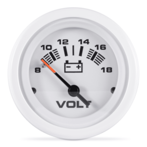 Sierra 68383P Arctic 2-inch 8-18 VDC Voltmeter