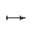 Attwood 4118A5 black non-adjustable single-valve livewell aerator spray head