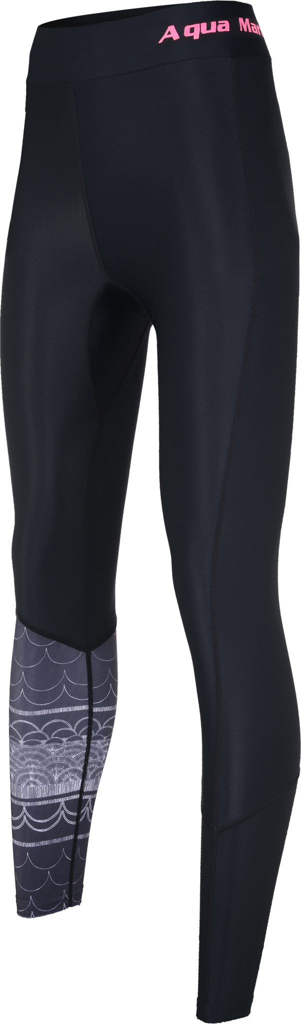 Aqua Marina Illusion rashguard pants in black