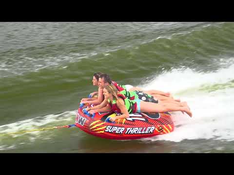 WOW Super Thriller Towable Tube 1 2018 SUPER THRILLER — video preview