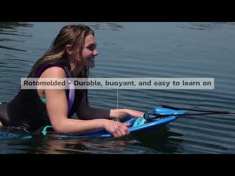 O'Brien Radica Kneeboard With Hook 1 O'Brien Radica Kneeboard — video preview
