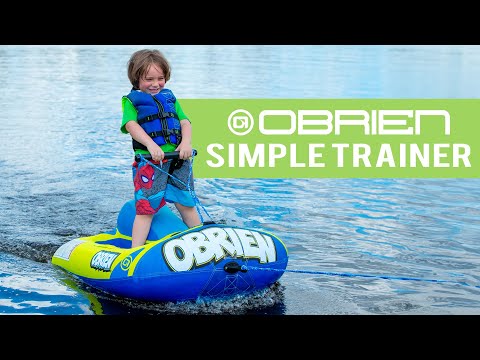 O’Brien Simple Trainer Inflatable Ski 1 O'Brien Simple Trainer Water Ski Inflatable — video preview
