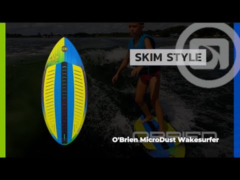 O’Brien 2026 Micro Dust 48″ Wakesurf Board 1 O'Brien MicroDust Wakesurfer — video preview