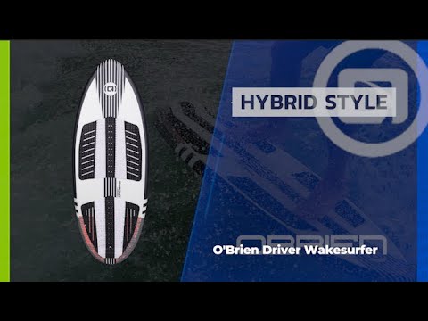 O’Brien 2026 Driver Wakesurf Board 1 O'Brien Driver Wakesurfer — video preview