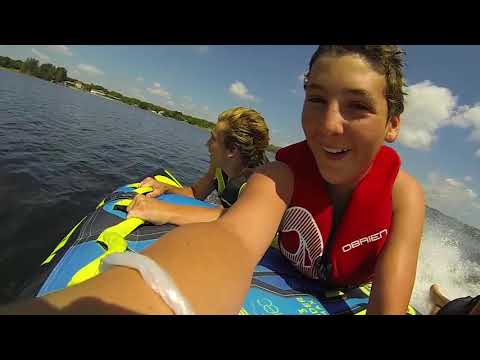 O'Brien Bat Wing 3 Boat Tube 1 O'Brien Batwing 3 Tube — video preview