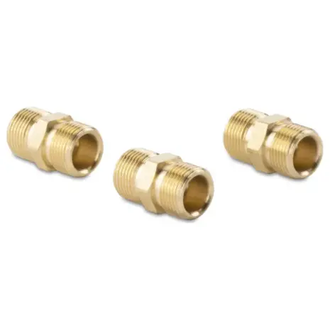 SeaStar 3/8-inch Tube Union Coupling Fittings – Pack of 3 SeaStar 3/8-inch Tube Union Coupling Fittings – Pack of 3