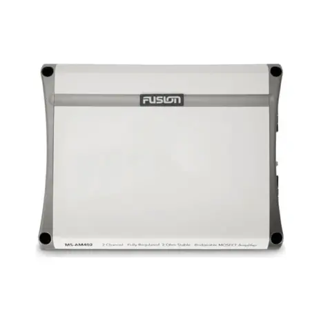 Fusion AM Series Marine Amplifiers, 400-Watt 2 Channel Marine Amplifier - MS-AM402 Fusion AM Series Marine Amplifiers, 400-Watt 2 Channel Marine Amplifier - MS-AM402