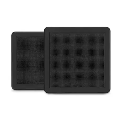 Fusion FM Series Marine Speakers, 7.7" 200-Watt Square Black Flush-Mount Marine Speaker - FM-F77SB Fusion FM Series Marine Speakers, 7.7" 200-Watt Square Black Flush-Mount Marine Speaker - FM-F77SB