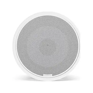 Fusion FM Series Marine Subwoofers, 10" 400-Watt Round White Flush-Mount Marine Subwoofer - FM-S10RW