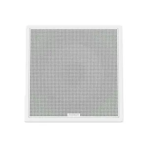 Fusion FM Series Marine Subwoofers, 10" 400-Watt Square White Flush-Mount Marine Subwoofer - FM-S10SW