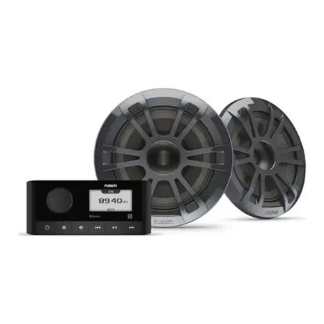 Fusion Stereo and Speaker Kits, MS-RA60 and EL Sports Speaker Kit - MS-RA60K1SPG Fusion Stereo and Speaker Kits, MS-RA60 and EL Sports Speaker Kit - MS-RA60K1SPG
