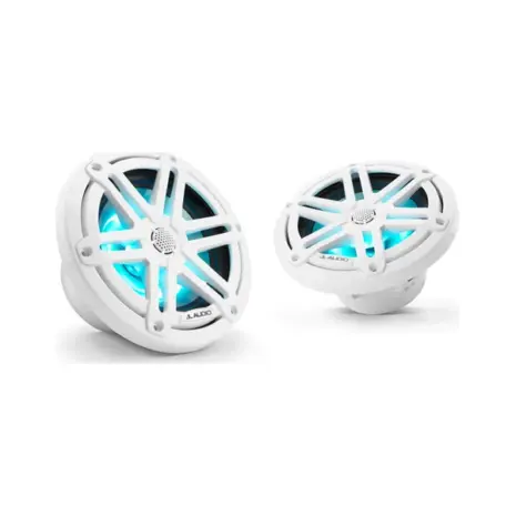 JL Audio M3 Marine Speakers, 6.5" with LED and White sport grille - M3-650X-S-Gw-i JL Audio M3 Marine Speakers, 6.5" with LED and White sport grille - M3-650X-S-Gw-i