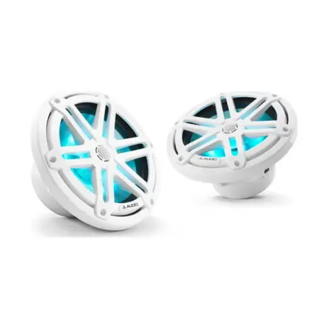 JL Audio M3 Marine Speakers, 7.7" with LED and White sport grille - M3-770X-S-Gw-i JL Audio M3 Marine Speakers, 7.7" with LED and White sport grille - M3-770X-S-Gw-i