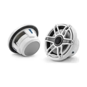 JL Audio M6 Marine Speakers, 7.7" with White sport grille - M6-770X-S-GwGw