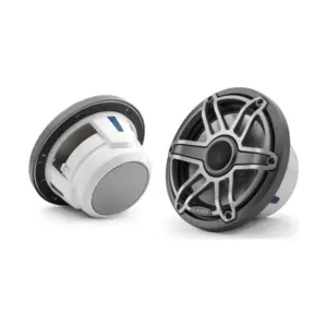 JL Audio M6 Marine Speakers, 7.7" with Titanium sport grille - M6-770X-S-GmTi
