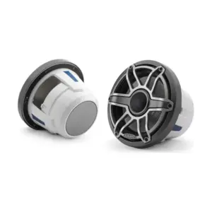 JL Audio M6 Marine Speakers, 8.8" with Titanium sport grille - M6-880X-S-GmTi